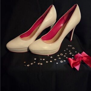 Wild Rose Cream and Pink Heels